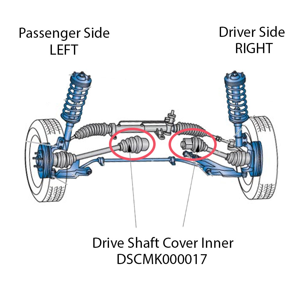 Drive Shaft Cover Inner PU Silicone