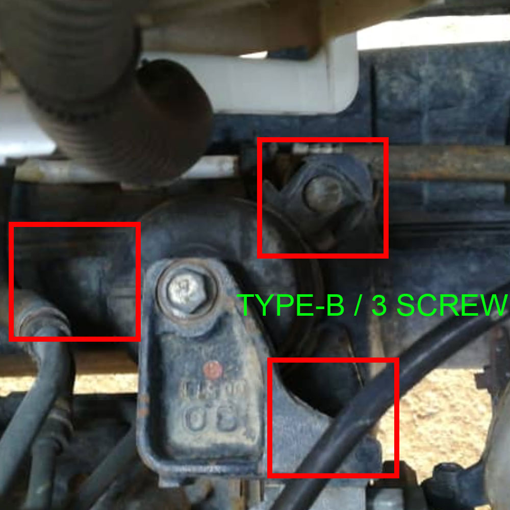 Engine Mounting Set (2005/04 - 2008/04) TYPE-B
