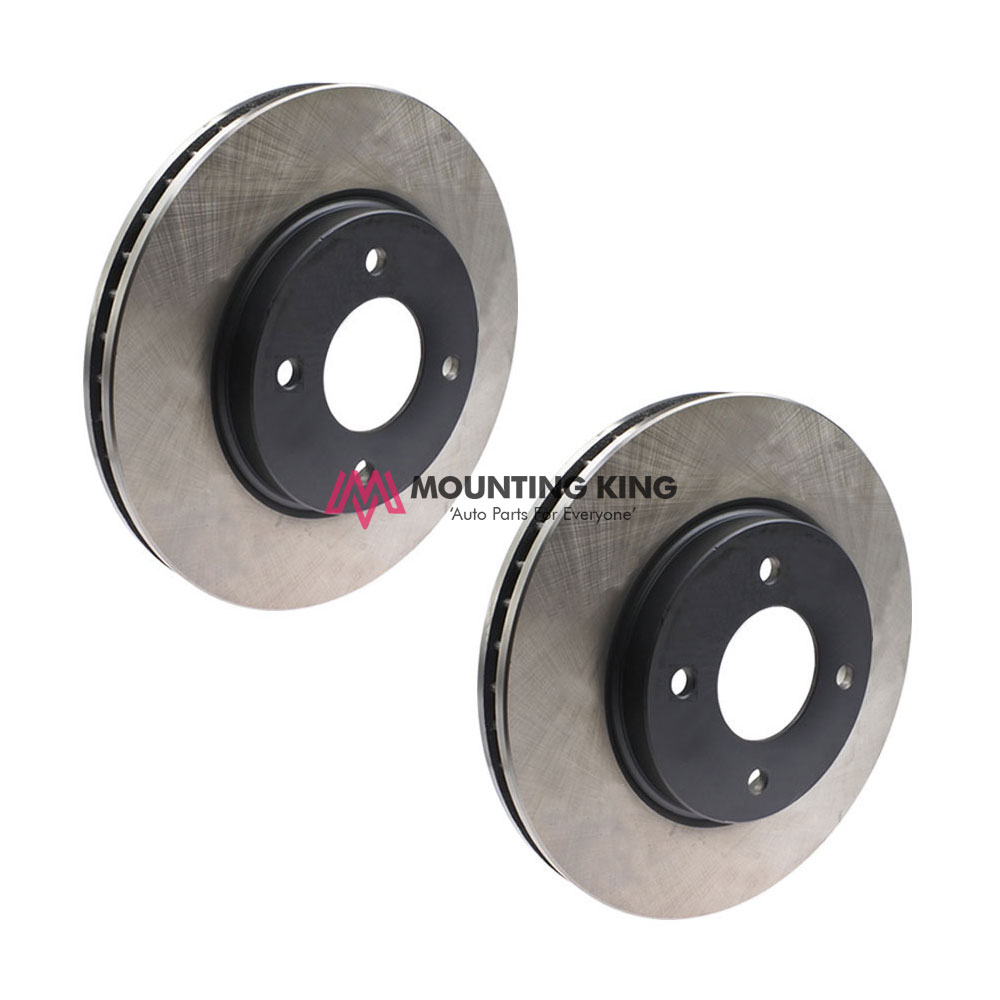 Front Disc Rotor Set (Coated/Standard Size)