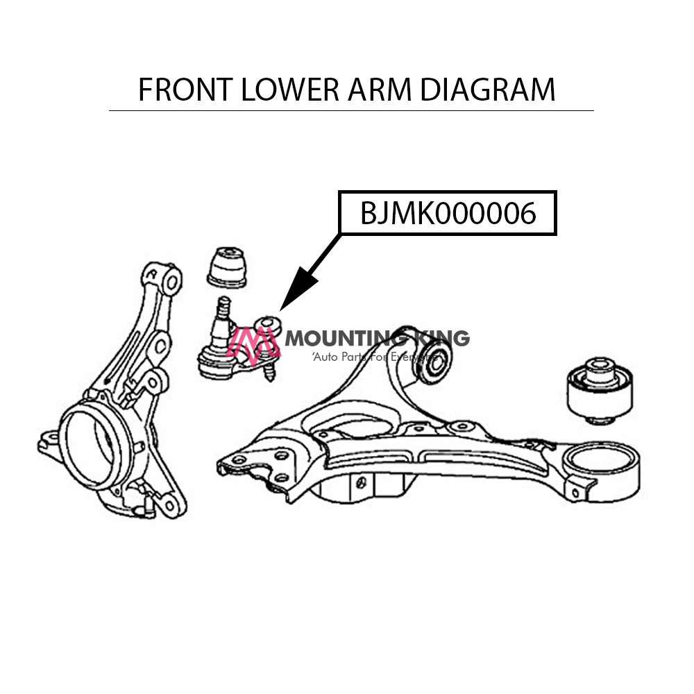 Front Lower Ball Joint Left