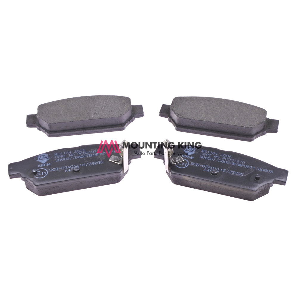 Rear Brake Pad Set