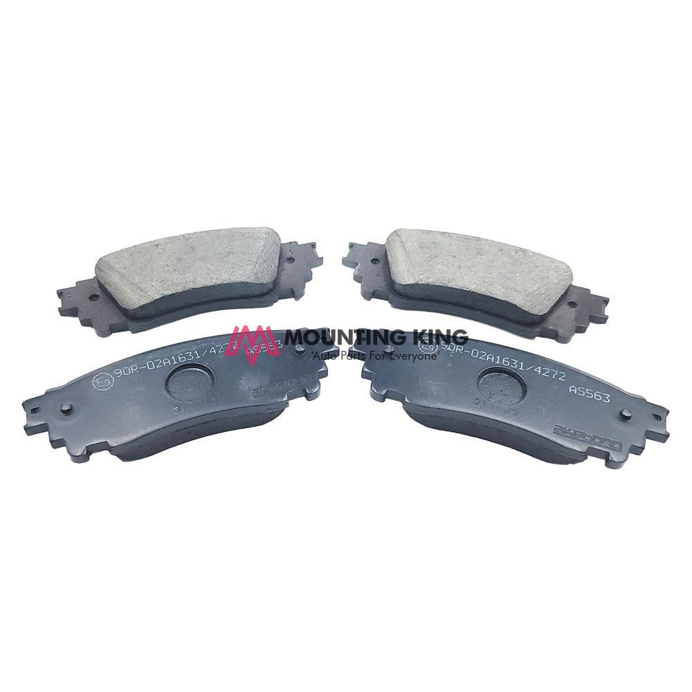 Rear Brake Pad Set (Akebono)